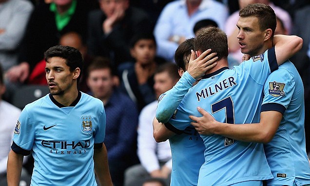 City Tempel Chelsea di Klasemen Berkat Gol Dzeko dan Lampard
